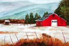 Wendy Kovacs  Peaceful-Barnyard SOLD