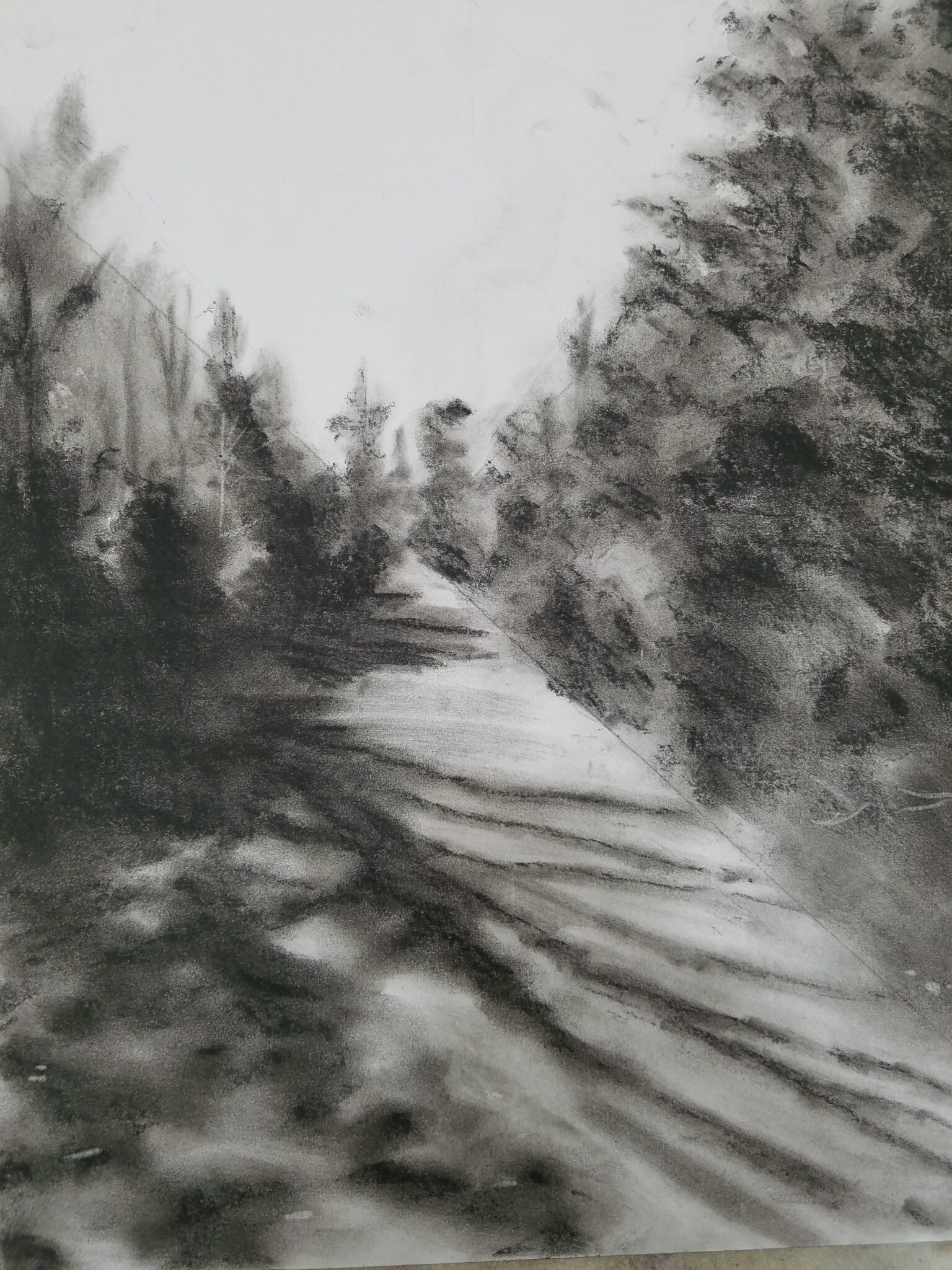 OCAG143 Beginner Drawing – Reductive Landscape in Charcoal - Ocean ...