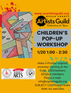 Picasso Snowman Children's Pop-Up Workshop